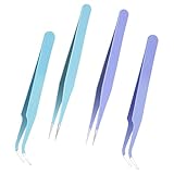 ◆Utilisation Polyvalente: Les pinces en acier inoxydable pour autocollants ne peuvent pas seulement être un bon aide à la transplantation de cils, mais aussi lors de l'utilisation de produits électroniques sensibles et de pierres à ongles.