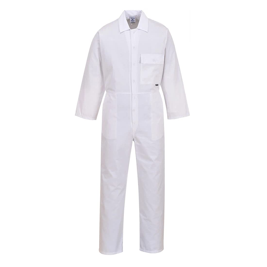 Portwest Unisex White 2802 – Standard Boiler Suit. Small