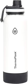サーモフラスク 1.17L ホワイト 保冷専用 直飲み 水筒 ステンレスボトル 1170ml TAKEYA