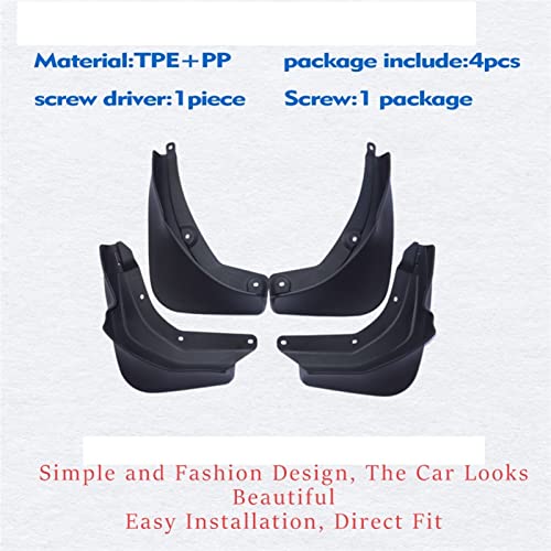 Garde-boue Mercedes-Benz EQC 400 2021 2022 accessoires auto
