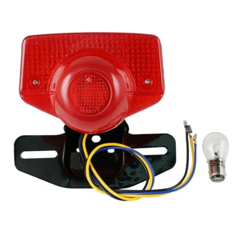 Feu arrière moto avec ampoule de stop indicateurs pour Honda CT70 CT90 CT125 CL70 CL90