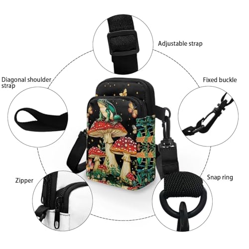 Image of Lightweight Small Crossbody Bags Cell Phone Purses Travel Pouch Shoulder Bag for Women