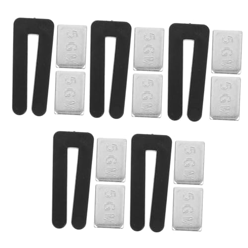 CANIGHT 5juegos Kit De Pesas De Para Ventiladores De Pesas Clips Para Ventiladores De Techo Solución Profesional Para Vibraciones y Ruidos Aspas De Ventilador Instalación Fácil y