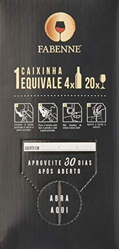 Fabenne Vinho Tinto Cabernet Sauvignon - Bag-in-Box 3 Litros cada