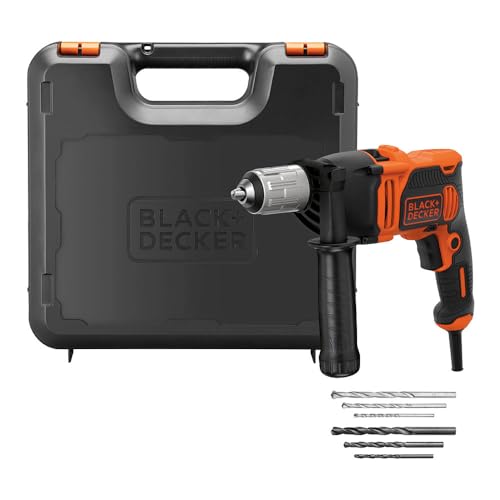 Perceuse à percussion BLACK+DECKER 850W avec coffret de transport - 3