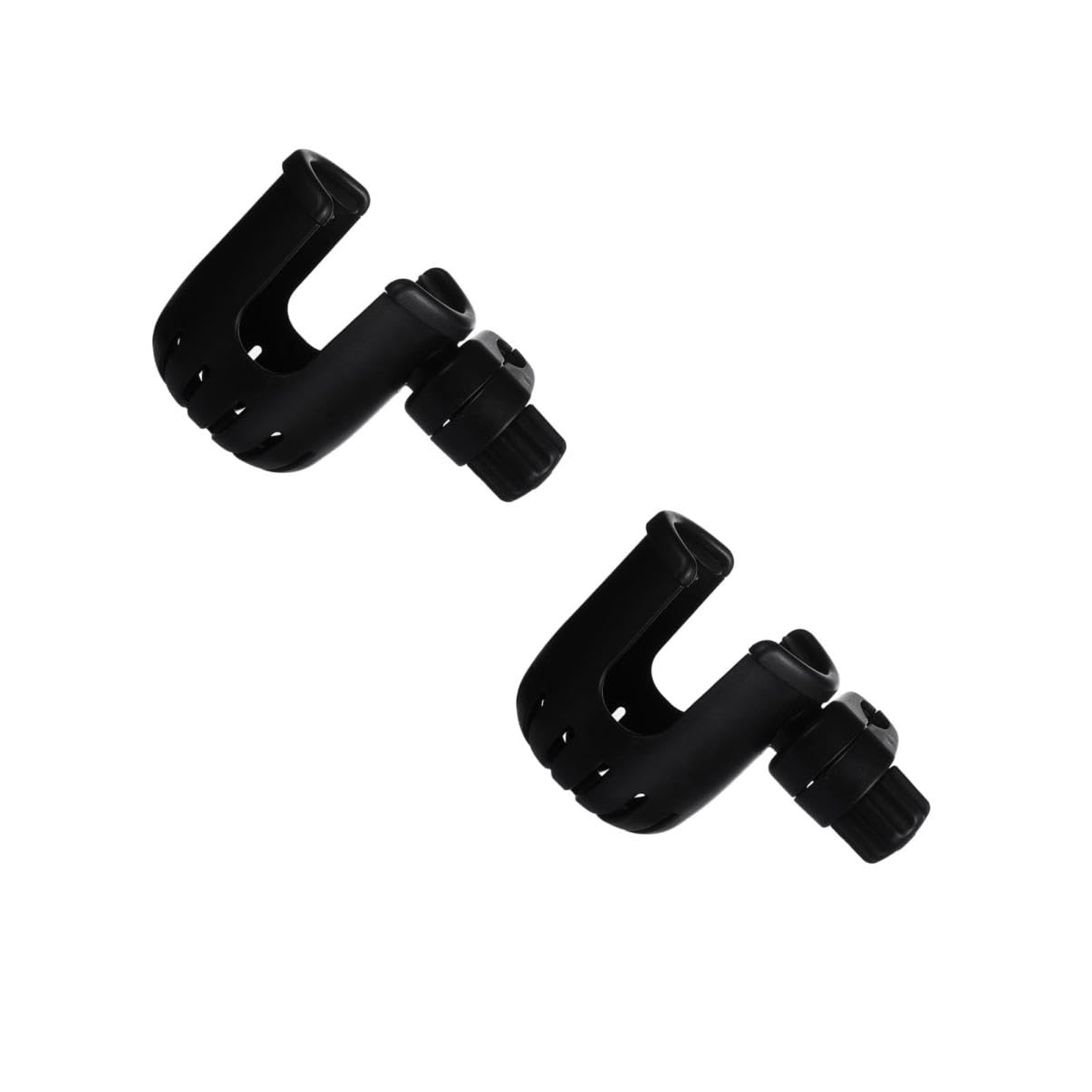 Toddmomy 2 Pièces Porte Gobelet pour Poussette Support Rotatif pour Bouteilles Eau et Biberons Accessoire Pratique pour Déplacements Faciles