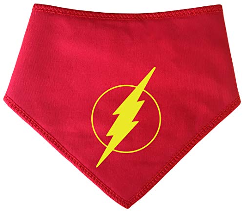 Spoilt Rotten Pets S3 The Flash - Bandana de Marvel para Perros, diseño de cómic