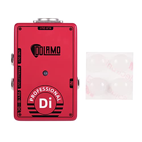 SHUIYUE Pédale d’effet Guitare D-7 Professional DI Box avec Interrupteur Ground Lift XLR Out pour Guitare électrique… - Les Beatles, Paul McCartney, John Lennon, RIngo Starr, George Harrison SHUIYUE Pédale d'effet Guitare D-7 Professional DI Box avec Interrupteur Ground Lift XLR Out pour Guitare électrique… – Image 5