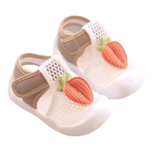 Toddler Baby Boys Girls Shoes Breathable Shoes Fruit Shoes Baotou Sandals Girl Sandals Baby Soft Baby Sandals Size 3