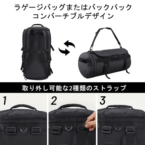 MIER ラージアウトドアダッフルバッグ 90L