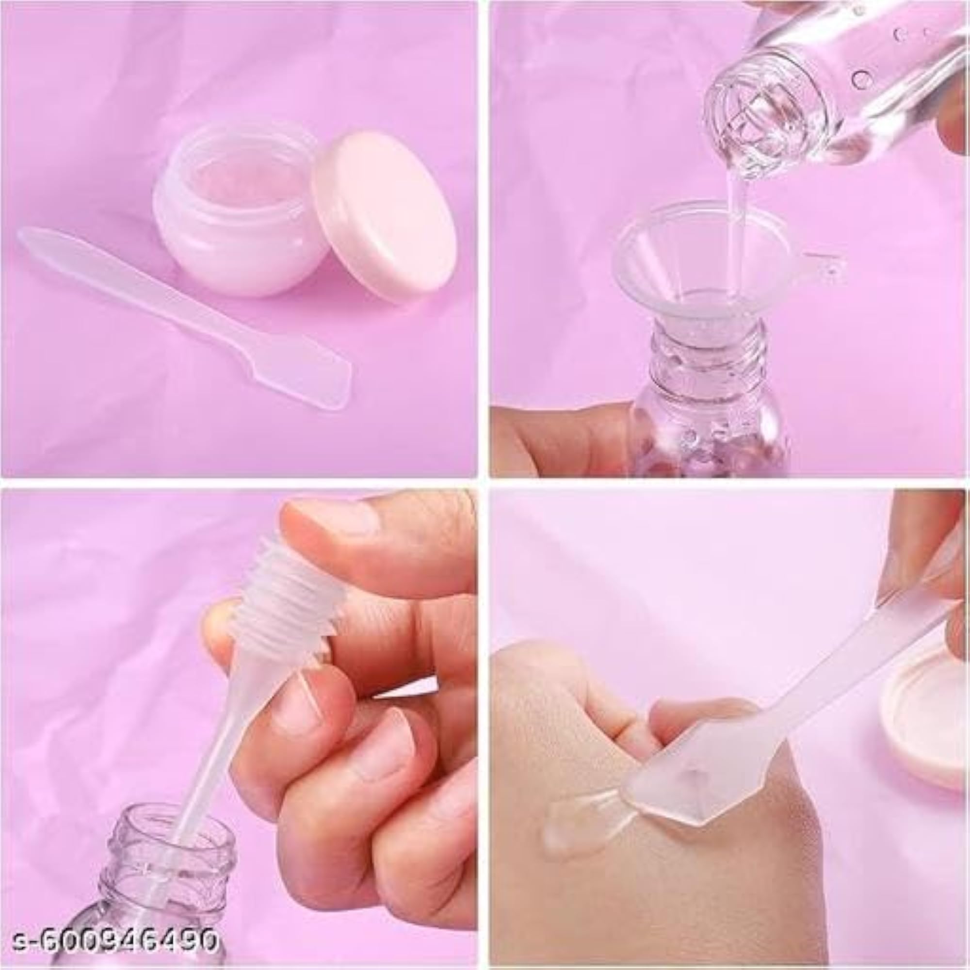11pcs Travel Bottles for Toiletries Kit, Leakproof