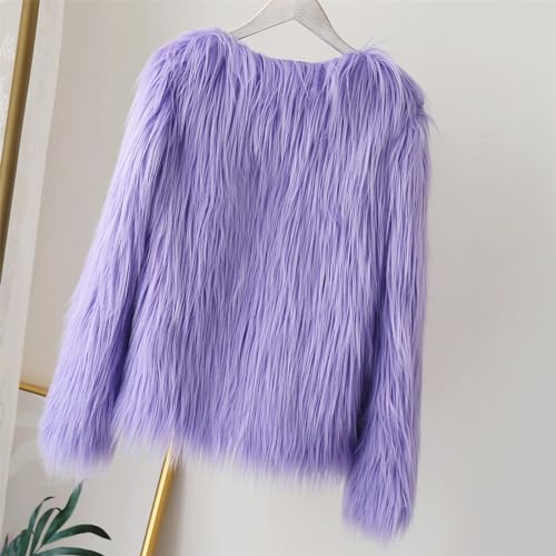 Fleece Coats for Kids Sweatshirt Jackets Baby Girls Outerwear Warm Faux Furry Sweater Children Clothes Outwear Tops3