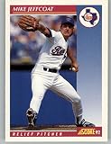 1992 Score #174 Mike Jeffcoat Texas Rangers Baseball MLB