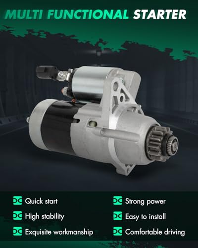 Image of SCITOO Starter Motor fit for Nissan for X-Trail 2.5L 2005-2006 Replacement Starter 17980