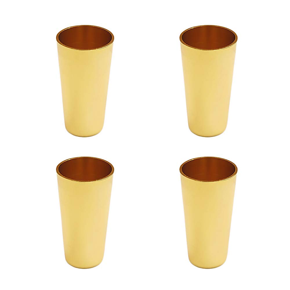 Couvre-pied de meuble conique en cuivre pour chaise en bois