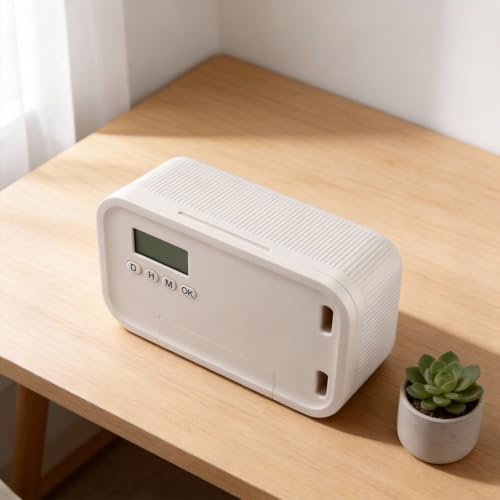 Boîte de rangement avec minuteur numérique et serrure à combinaison ABS - 8
