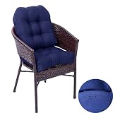 GPPSUNGD Rocking Chair Cushion Set 2 Pack U Shape Patio Seat Cushions Soft Thickened Indoor/Outdoor