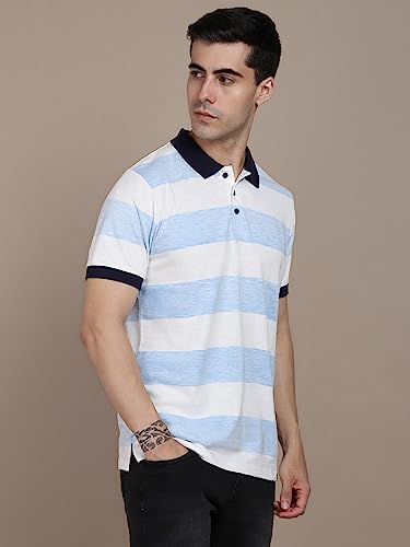 Image of Dennis Lingo - Men's Regular Fit Solid Polo T-Shirt (Cotton)