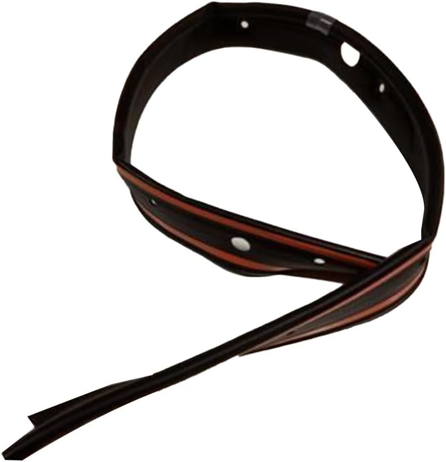Hood To Front End Seal Compatible With Corolla 2009-2013, Rubber Bumper Panel Gasket Replaces 53395-02040, Black Direct Fit