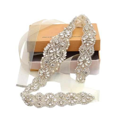 Ceinture de mariée pour robe de mariage et cérémonie romantique
