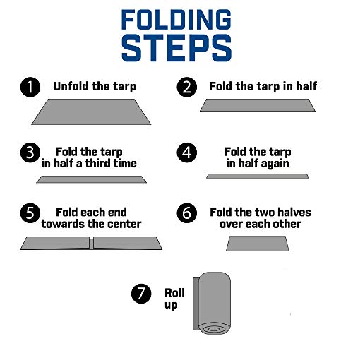 image for B-Air Grizzly Tarps - Large Multi-Purpose, Waterproof, Heavy Duty Poly