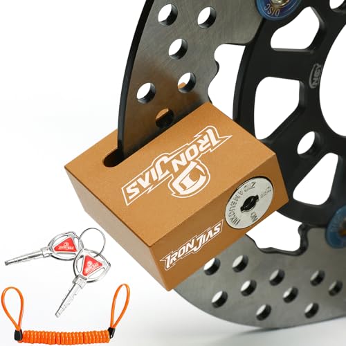 Alarm-Free Motorcycle Disc Brake Lock