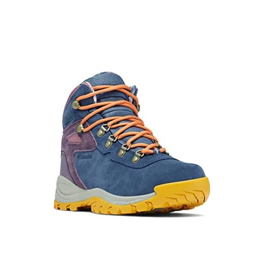 Columbia Women's Newton Ridge Plus Waterproof Amped Desert Night, Nocturnal/Antique Iris, 10