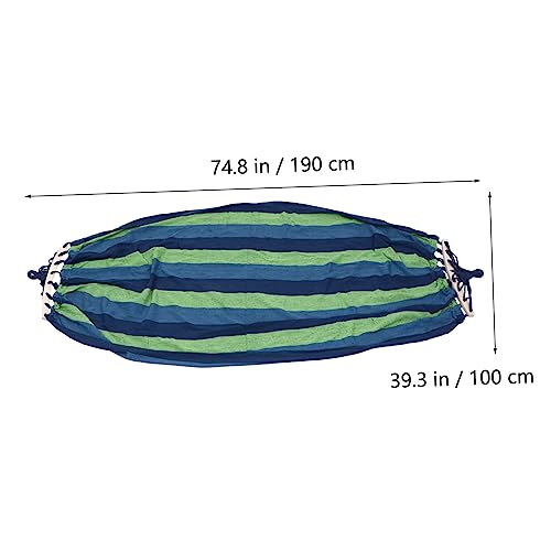 Hamac de camping extérieur large en toile portable Hemobllo - 3