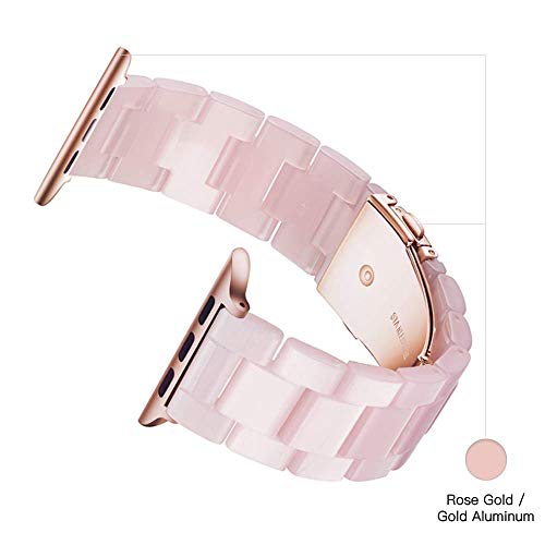 Image of Light House Apple Watch Bands-Fashion Lightweight Resin iWatch Bands for Women Men 38mm /40mm /41mm /42mm(Series 11 10), 49mm /46mm /45mm /44mm /42mm(S 3 2 1), Compatible with Apple Watch Series 11 SE 10 9 8 7 6 5 4 3 Ultra
