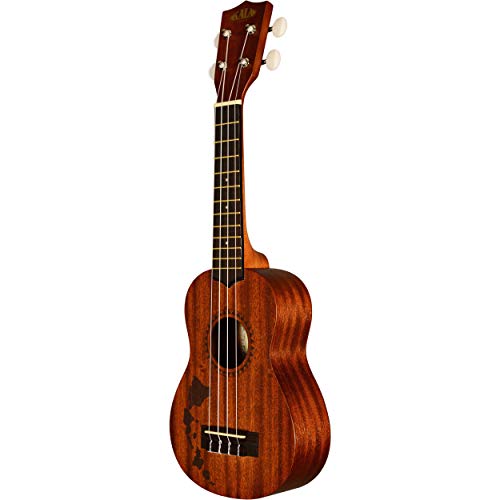 Kala Satin Mahogany Soprano Ukulele with Hawaiian Islands Laser-Etched Design + Snark SN6X Clip-On Ukulele Tuner, GSA70B… - Les Beatles, Paul McCartney, John Lennon, RIngo Starr, George Harrison Kala Satin Mahogany Soprano Ukulele with Hawaiian Islands Laser-Etched Design + Snark SN6X Clip-On Ukulele Tuner, GSA70B… – Image 6