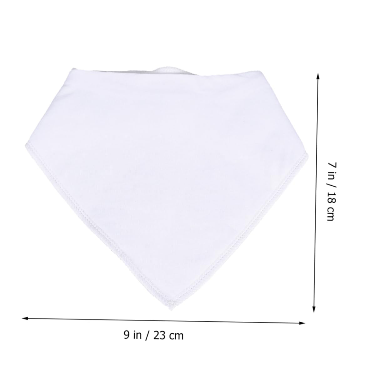 TOYANDONA 9 Piezas Bufanda Triangular Toallas De Saliva Pequeño Pañuelo Suministros De Alimentación Para Bebés Baberos De Bebe Orgánico Toalla De Lactancia Recién Nacido