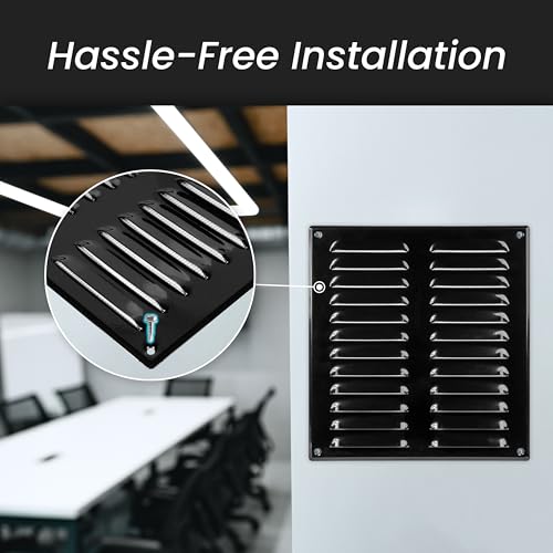 Grille d'aération pour plafond et paroi latérale de ventilation - 5