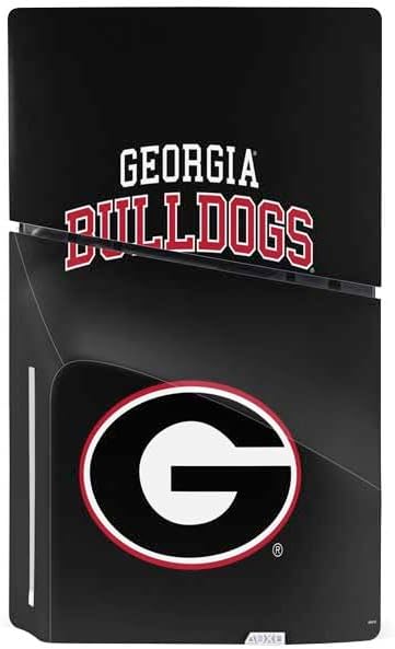 Skinit Decal Gaming Skin Compatible with PS5 Slim Disk Bundle - Officially Licensed University of Georgia Bulldogs Design