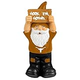 Elite Fan Shop Texas Longhorns Garden Gnome - Orange