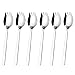 Hiware Sporks 6-pack 18/10 Stainless Steel Sporks for Everyday Household Use, 7.6-Inch / 1.6-Ounce/Ice Cream Spoon & Salad Forks, Fruit Appetizer Dessert
