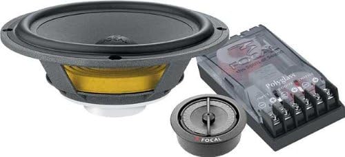 Focal Polyglass 165 V Slim 6.5" 2-Way 120Watts Component Car Speakers