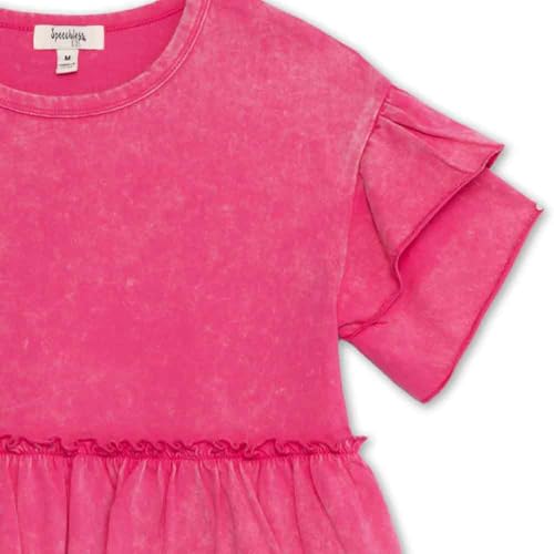 Image of Speechless Girls' Loose Babydoll Peplum Top