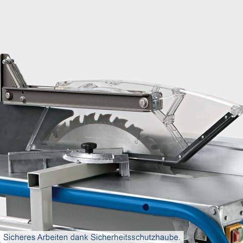 Scheppach Tischkreissäge Structo 5.0 mit Längsanschlag und Tischverlängerung