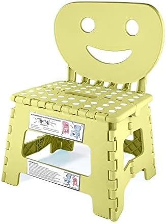 Helperfect 2in1 Klappbarer Kinderstuhl klein mit Rückenlehne