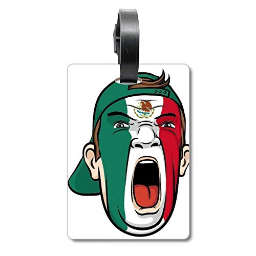 Masque maquillage visage drapeau mexicain fête nationale loup