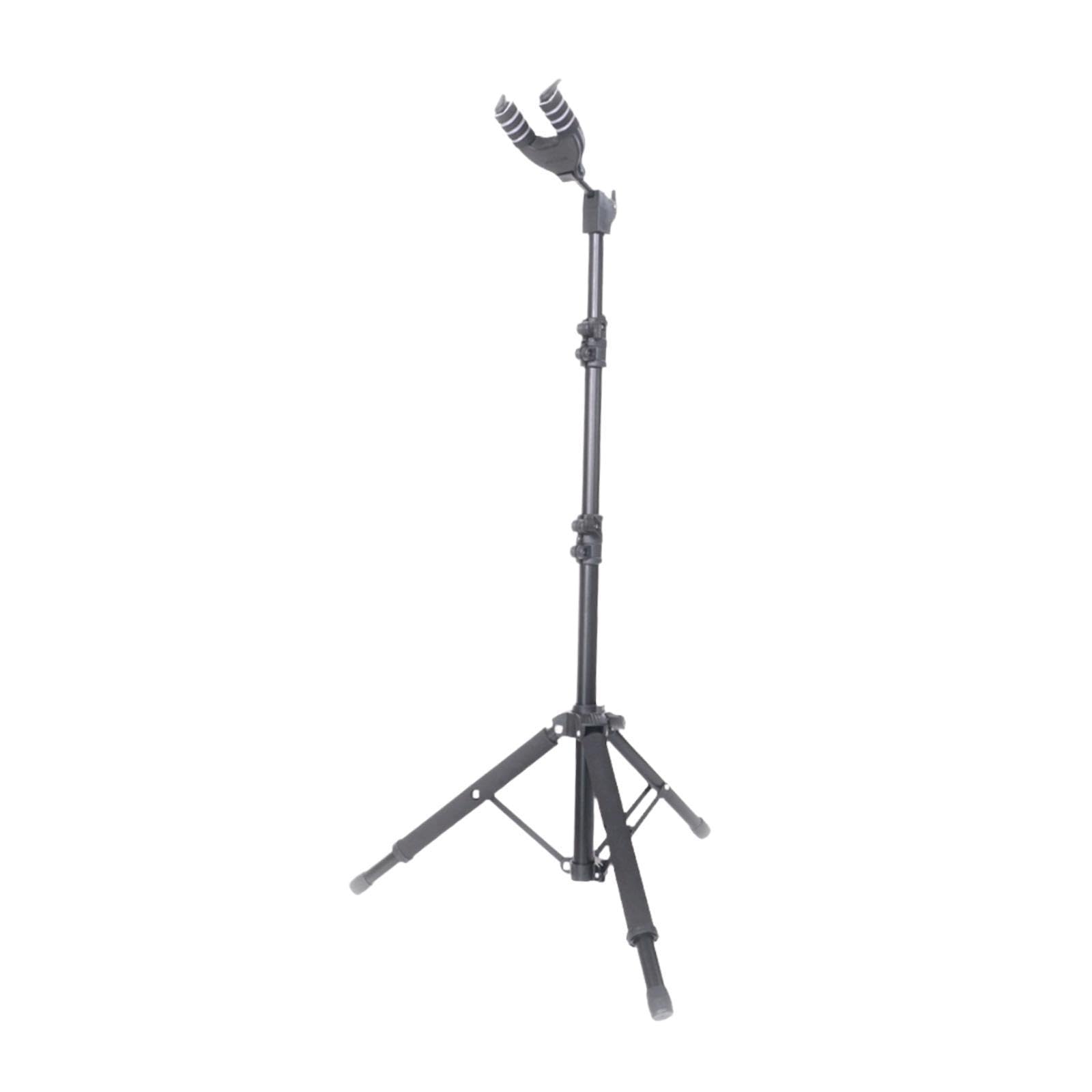Fenteer Soporte de Guitarra Eléctrica, Trípode con Soporte para Mástil, Accesorios, Soporte de Suelo Plegable, Soporte para Guitarra Acústica