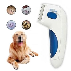 Huisdierborstels Handschoenen Electric Pet Flea Lice Cleaner Cam Grooming Removal Tools for Cat Dog Cleaning Brush Anti…
