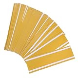 Veemoon Servilleteros Dorados Autoadhesivos para Servilletas de Papel, 100 Unidades, Bandas para Envolver, Accesorios para Decoración de Fiestas y Bodas