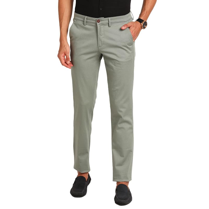 Pantalon ultra slim homme Turtle coton stretch décontracté chino