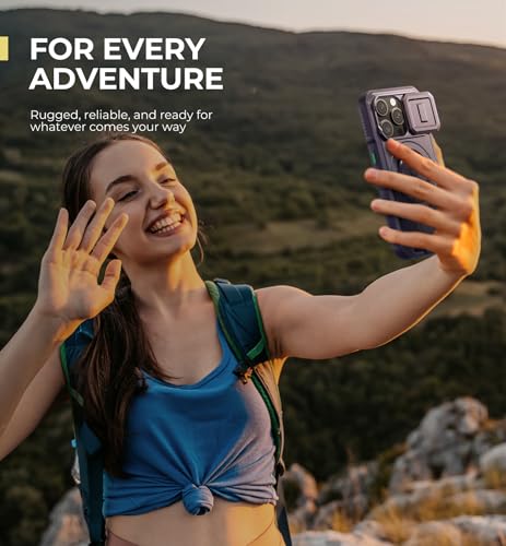 Coque iPhone 15 Pro Protection Lourde Antichoc et Béquille de Support Multi-Angle - 7
