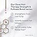 Dove Hair Therapy Shampoo Strengthening Treatment for Thin, Fine Hair Strength and Fullness Boost Sulfate Free Shampoo for 2X Visibly Fuller, Thicker Hair 33.8 oz