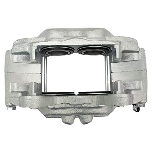 Image of TRQ Front Driver and Passenger Side Brake Caliper Set 2 Piece Hardware for 10-13 Lexus GX460 14-22 GX460 with 12mm Mounting Holes 10-14 Toyota 4Runner 2015 4Runner To 6 /30 /15 Production Date