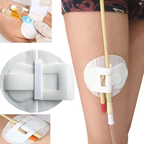 5PCS Catheter Stabilization Device Legband Holder Sticker Catheter Tube Holder Leg Ban Stabilization Device Stabilization Device Perspiration Holes Legband Holder Urine Bag Holder Carer(A) (A)