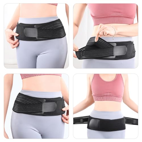Faja deportiva para cintura y abdomen negra miniatura 4
