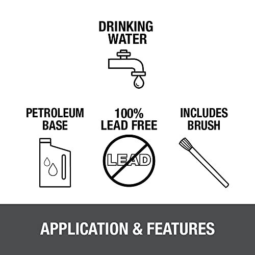 Oatey 53017 Flux with Brush, small, Amber - Thumbnail 4